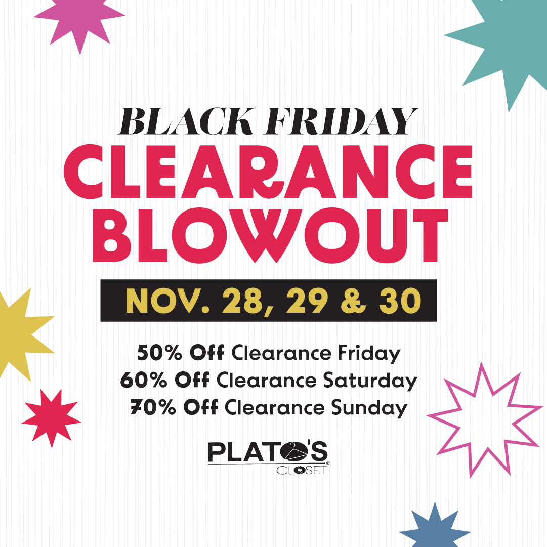 Black Friday Clearance Blowout